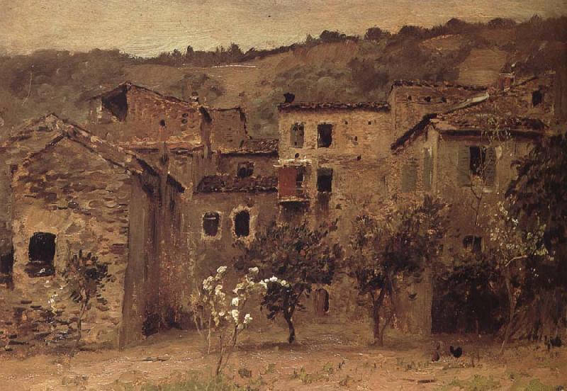 Levitan, Isaak In that nearly of Bordighera in the north of Italy China oil painting art